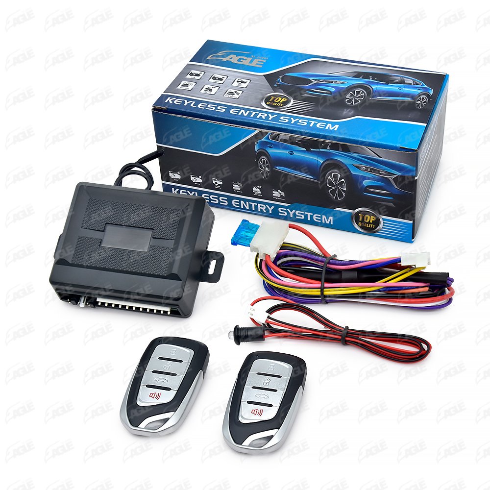 Keyless Entry System Trunk Release Universal Car Remote Control Central Door Lock Locking Keyless Entry Alarm